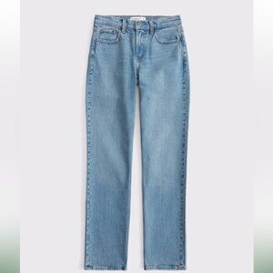 Abercrombie and Fitch Midrise Straight Jean